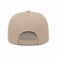 OTTO CAP 5-Panel Mid Profile Structured Baseball Cap thumbnail 13 khaki back