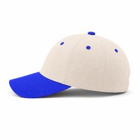 HBC Two-Tone Cap with Iconic Hudson's Bay Stripes thumbnail 60 natural royal left