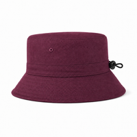 Flex Kindy Bucket Hat thumbnail 58 maroon right