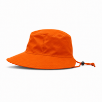 Flex Premium Surf Hat With Break-Away Strap thumbnail 87 orange left