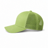 Kosiosko Structured Cotton Blend Trucker Hat thumbnail 28 green left