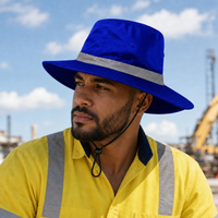 Hi Vis Reflector Safety Hat thumbnail 56 royal blue moodboard