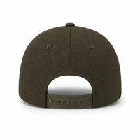 A Frame Flex Cap with Adjustable Snapback and Premium Cotton thumbnail 133 military back