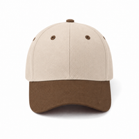 HBC Two-Tone Cap with Iconic Hudson's Bay Stripes thumbnail 66 natural coffee front