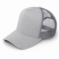 Premium A Frame HEMP TRUCKER CAP thumbnail 5 silver angle