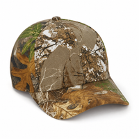 Realtree EDGE Mid Crown 6-Panel Structured Cap thumbnail 3 edge angle