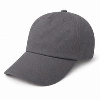 A Frame Dad Hat Unstructured thumbnail 27 gray angle