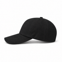 A Frame Dad Hat Unstructured thumbnail 52 black left