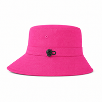 Flex Kindy Bucket Hat thumbnail 69 hot pink left