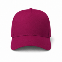 Flex Waikiki Water-Repellent Nylon Curved Peak Cap thumbnail 45 wine front