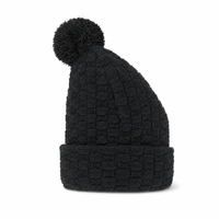 Pom Pom Beanie thumbnail 4 black right