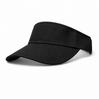 Flex Event Visor in Multiple Vibrant Colours thumbnail 96 black angle