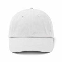 Flex Bamboo Eco-Friendly 6-Panel Unstructured Cap with Moisture-Wicking Sweatband thumbnail 34 white front
