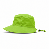 Flex Premium Surf Hat With Break-Away Strap thumbnail 80 lime left
