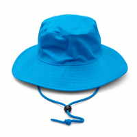 Flex Premium Surf Hat With Break-Away Strap thumbnail 116 aqua front