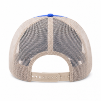 Flex Enzyme Trucker Cap with Metal Buckle Strap thumbnail 54 sapphire back