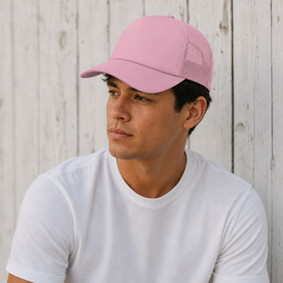 Rapper Flex High Crown Trucker Cap with Mesh Panels