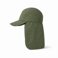 7504 Flex Cotton Legionnaire Caps with Adjustable Velcro Strap thumbnail 83 army left
