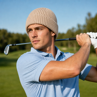 Premium Merino Wool Beanie with Cuff – Soft & Warm Knit Hat thumbnail 15 stone moodboard