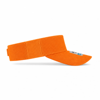 Pro Golf Visor with Adjustable Velcro Strap and Mesh Ventilation thumbnail 29 orange right
