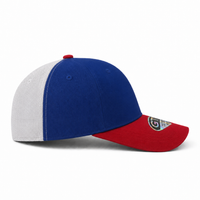 GTO 112 Trucker Hat with Ventilated Comfort and Adjustable Fit thumbnail 84 red royal white right