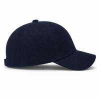 A Frame Flex Cap with Adjustable Snapback and Premium Cotton thumbnail 78 navy right