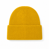 Premium Lambswool Flex Beanie with Cuff – Ultra Soft & Warm thumbnail 67 gold back