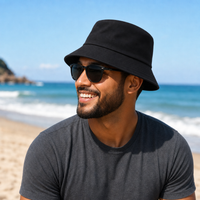 Flex 1000 Bucket Hat thumbnail 78 black moodboard