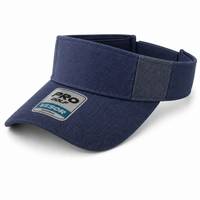 Pro Series Breathable Adjustable Sports Visor thumbnail 30 navy angle