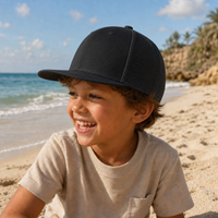 Urban Flex Twill Flat Peak Trucker Cap with Adjustable Snapback thumbnail 51 charcoal moodboard