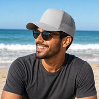 Premium A Frame HEMP TRUCKER CAP thumbnail 6 silver moodboard