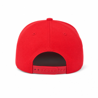 110GCC FLEXFIT 110 Cotton Twill Baseball Cap with Snapback thumbnail 4 red/red back