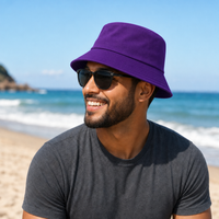 Flex 1000 Bucket Hat thumbnail 54 purple moodboard