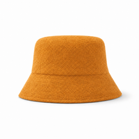 Terry Towelling Flex Bucket Hat thumbnail 42 orange front