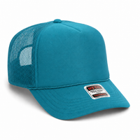 Ottocap 39165 High Crown Foam trucker with rope thumbnail 42 turquoise angle