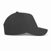 Flex Waikiki Water-Repellent Nylon Curved Peak Cap thumbnail 11 charcoal right