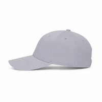 Cool & Dry Mini Piqué Mid Pro Cap with Comfort Stretch Sweatband thumbnail 22 solid silver left