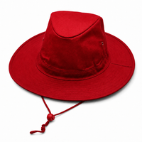 Slouch Hat Break-away Clip thumbnail 42 red angle