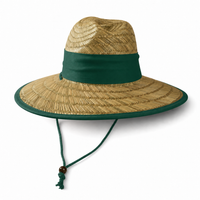 Natural Wide Brim Straw Hats with Adjustable Fit thumbnail 23 bottle angle
