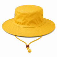 Surf Hat with Break-Away Strap in Wide Brim Design thumbnail 18 gold front