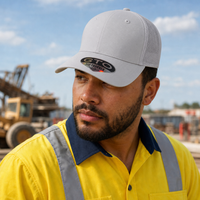 GTO 112 Trucker Hat with Ventilated Comfort and Adjustable Fit thumbnail 161 white moodboard