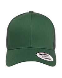6606 YP Classics Adult Retro Trucker Cap - Mesh Back Adjustable Hat thumbnail 2