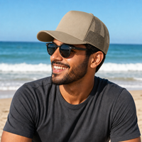 Premium A Frame HEMP TRUCKER CAP thumbnail 37 stone moodboard