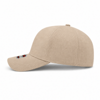 OTTO CAP 5-Panel Mid Profile Structured Baseball Cap thumbnail 11 khaki left