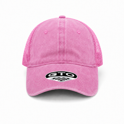 GTO Enzyme Washed Trucker Cap with Adjustable Mesh Back