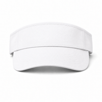 Flex Event Visor in Multiple Vibrant Colours thumbnail 12 white front