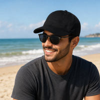 1156 Classic Canvas Cap in Multiple Premium Colors thumbnail 5 black moodboard
