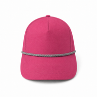 GTO A FRAME WITH ROPE thumbnail 6 pink gray gto a frame cap front