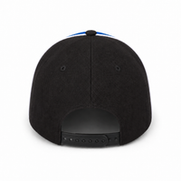 Arena Two Tone Structured Snapback Cap thumbnail 42 black.white.royal back