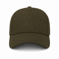 A Frame Flex Cap with Adjustable Snapback and Premium Cotton thumbnail 130 military front